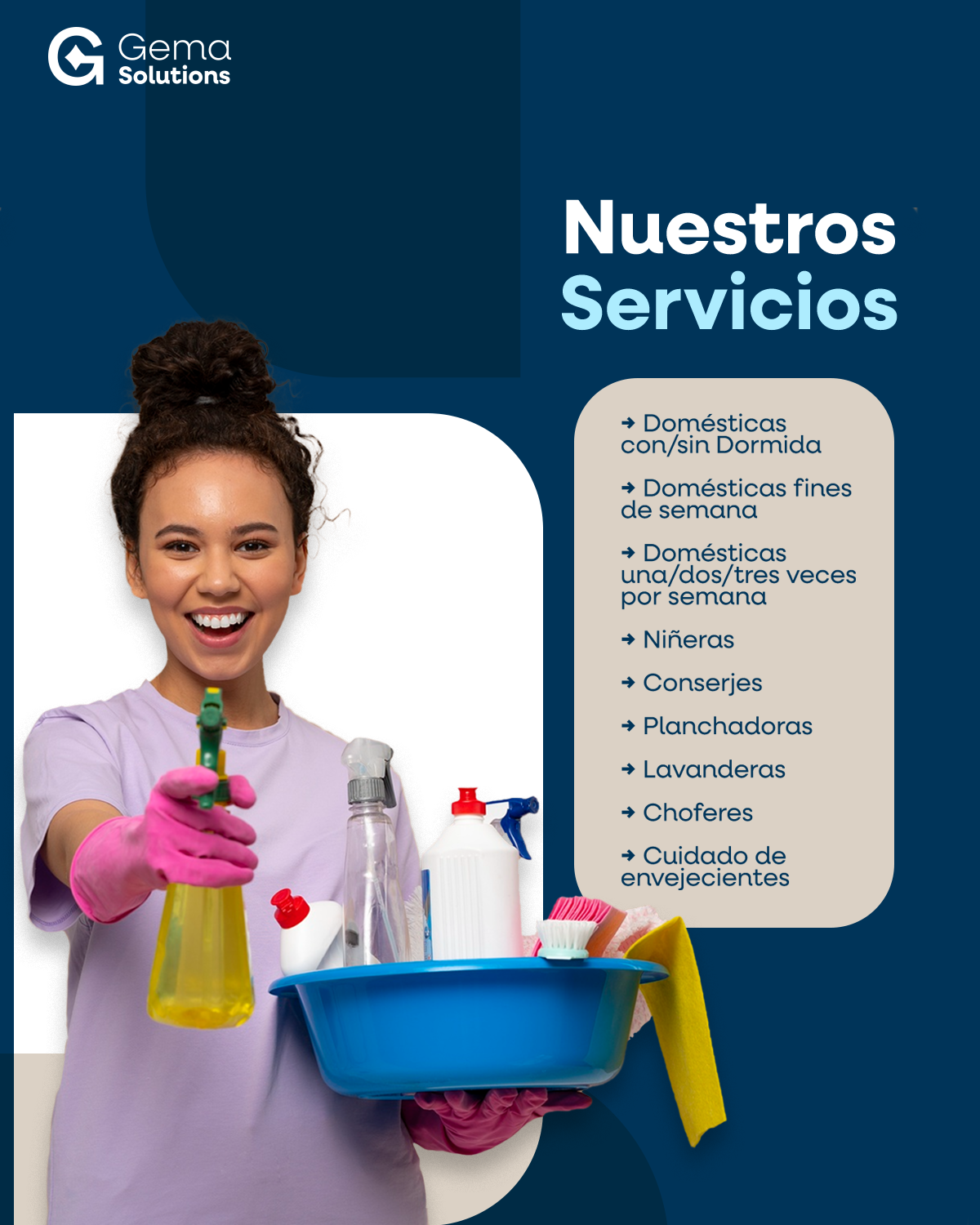 servicios profesionales - Agencia de Domesticas Gema solutions  1