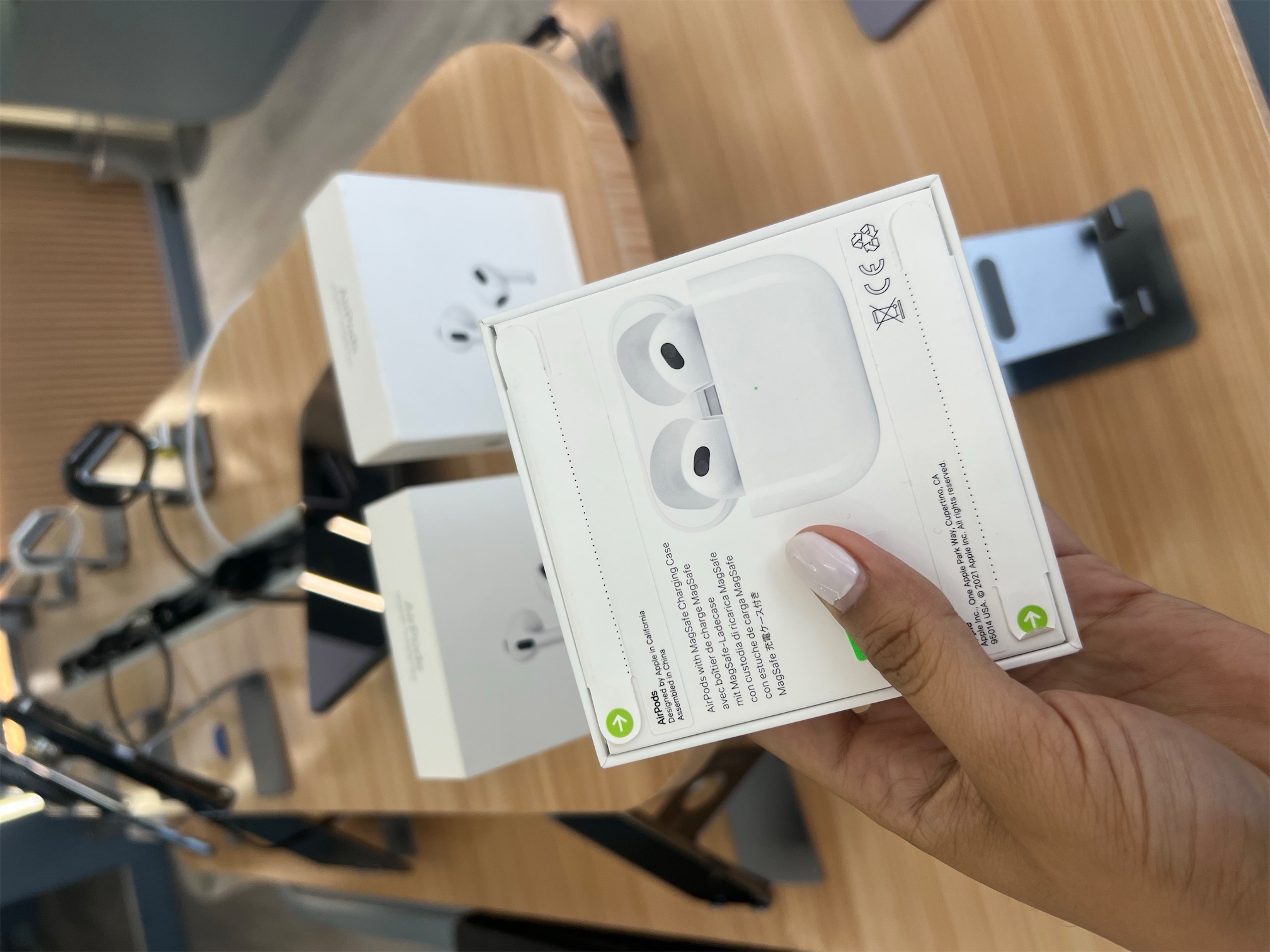 celulares y tabletas - Airpods 3ra generación nuevos sellados 1