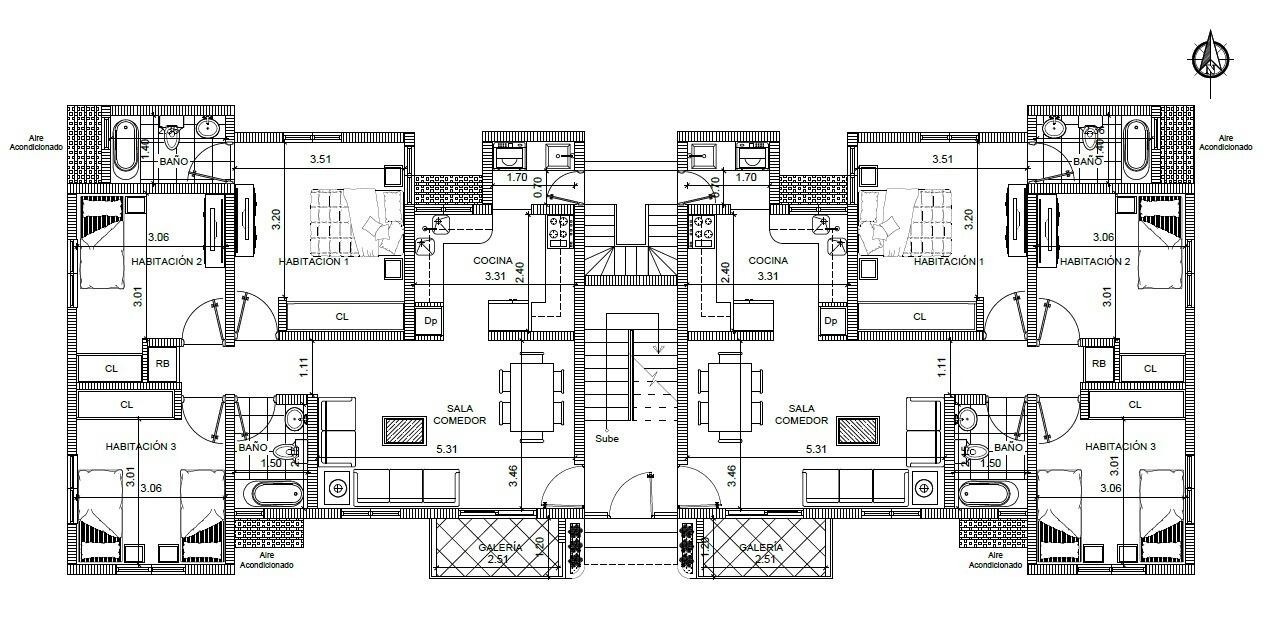 apartamentos - Apartamento en venta El Tamarindo #24-455 tres dormitorios, 2 baños, parqueo cub 2
