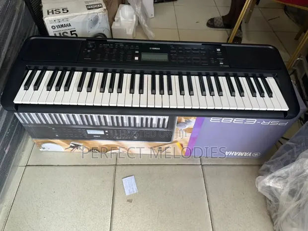 instrumentos musicales - PIANO YAMAHA PSR-E383-61TECLAS 