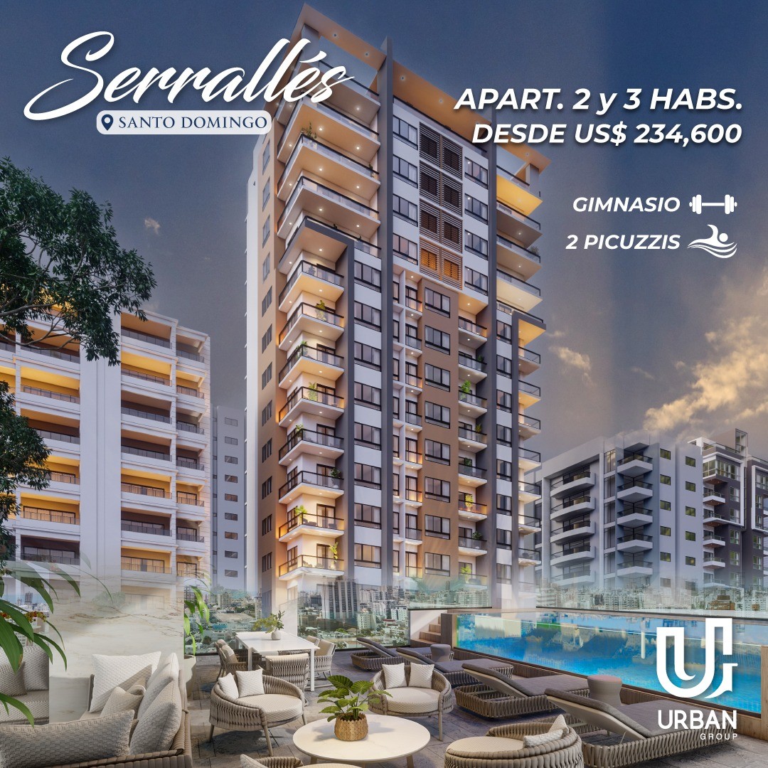 apartamentos - Apartamentos de 2 y 3 Habitaciones desde US$234,600 en Serralles