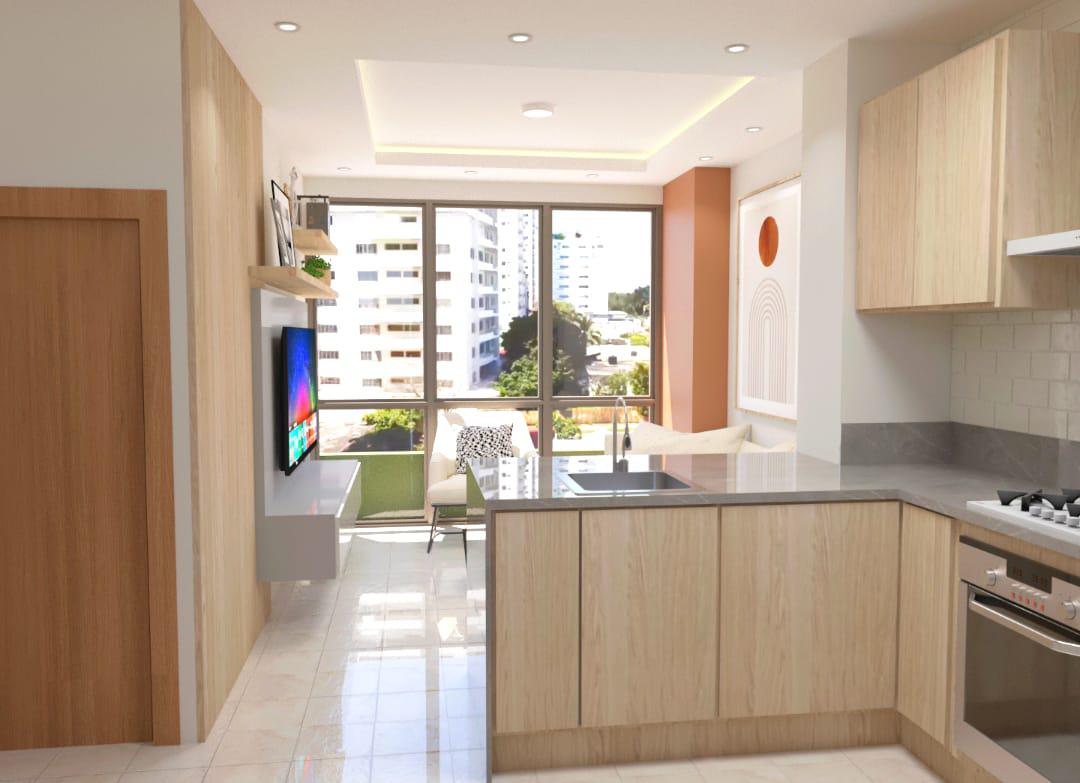 apartamentos - Apartamento en venta de 2 habitaciones en 3er piso con balcón ID: 3289 2