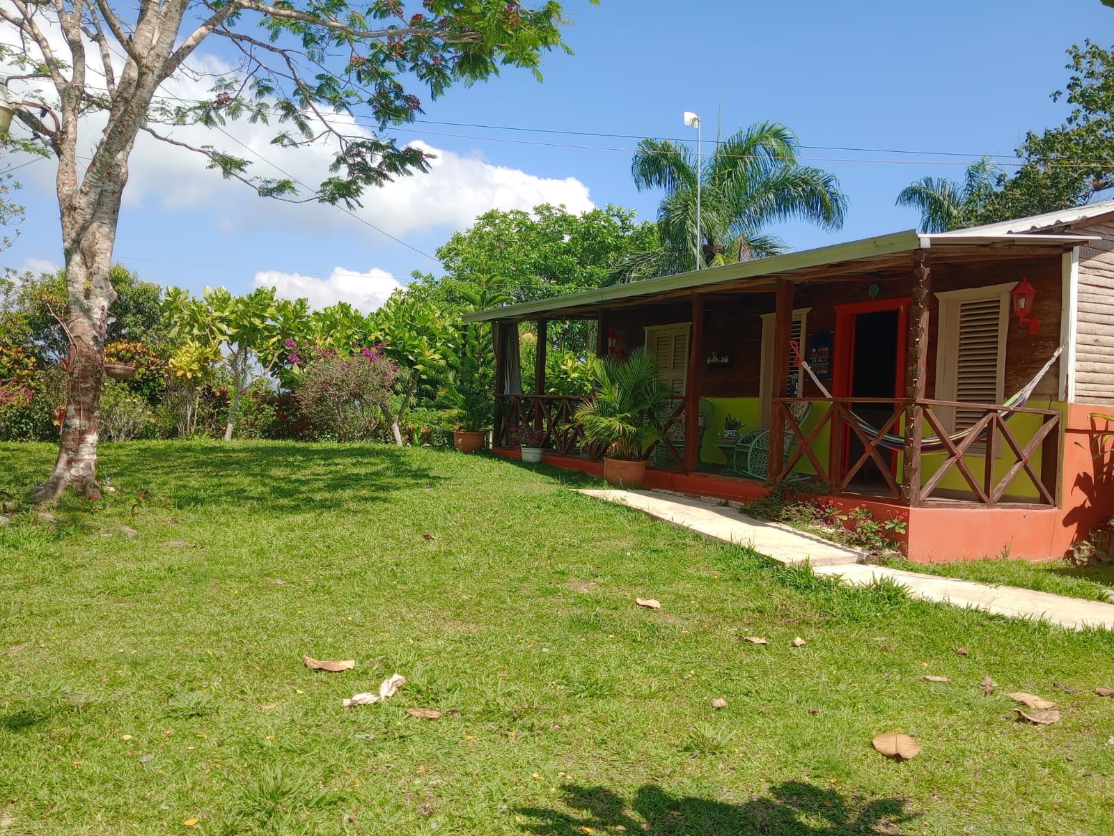 casas vacacionales y villas - Casa de campo con finca de cacao en venta en San Francisco de Macorís 1