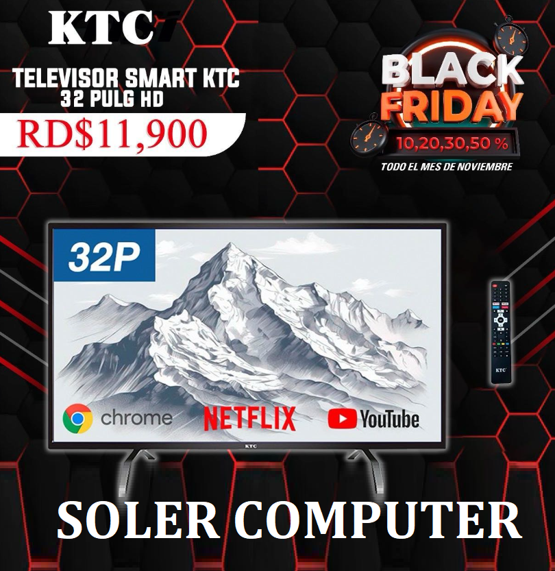 tv - Televisor Smart Ktc  de 32 pulgadas 0