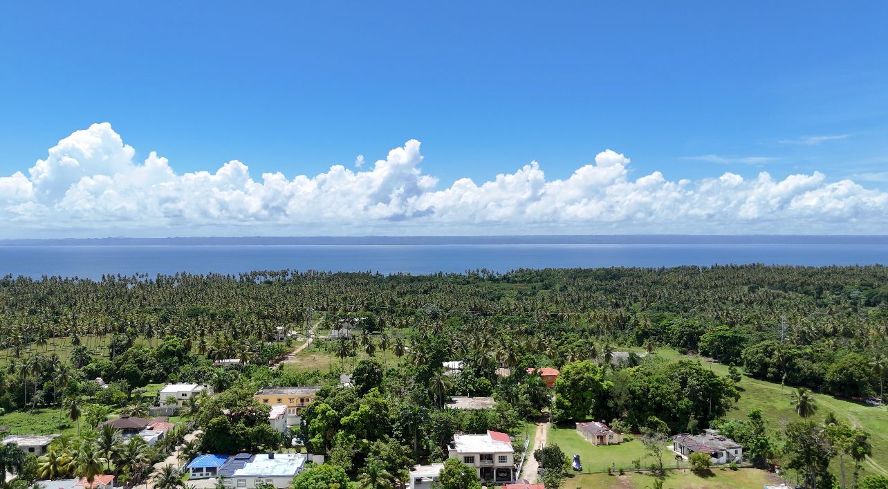 solares y terrenos - FINCA CON VISTA AL MAR Y LAS MONTAÑAS DE SAMANÁ