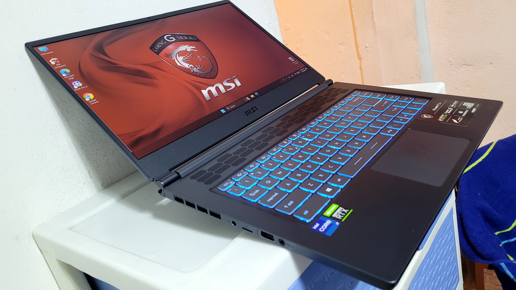 computadoras y laptops - Msi Gaming 15 Pulg Core i7 11th Gen Ram 16gb ddr4 Disco m2 1tb Nvidea RTX 3060  1