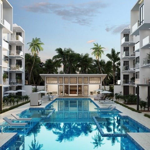 apartamentos - Proyecto en venta Punta Cana #22-2178 tres dormitorios, balcón, vista panorámica 8