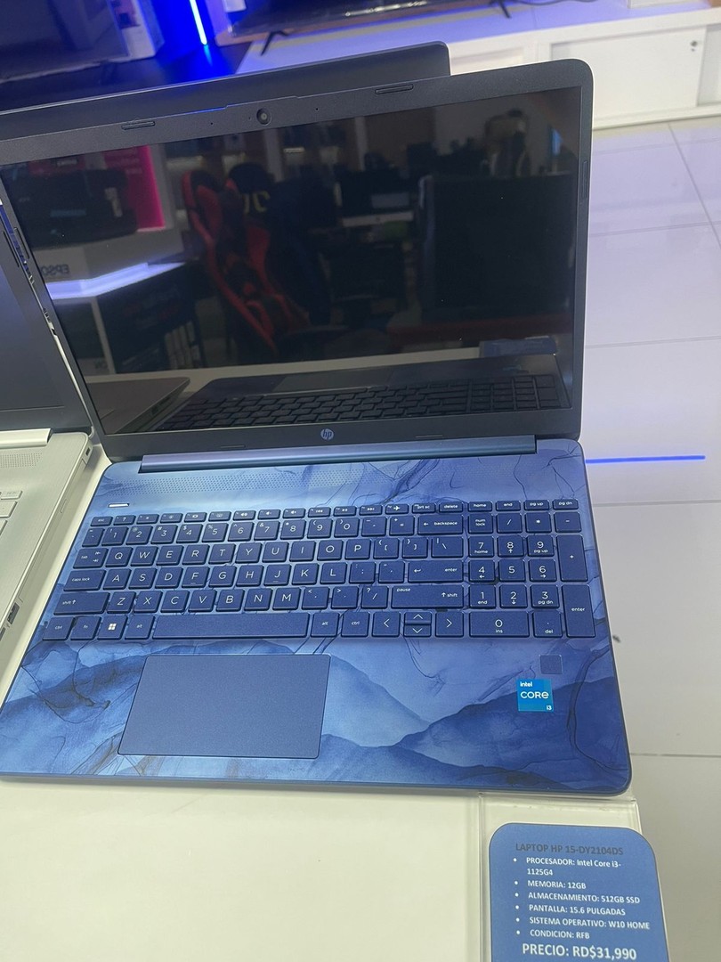 computadoras y laptops - Laptop Hp 15-DY2104DS - Intel I3-125G4 0