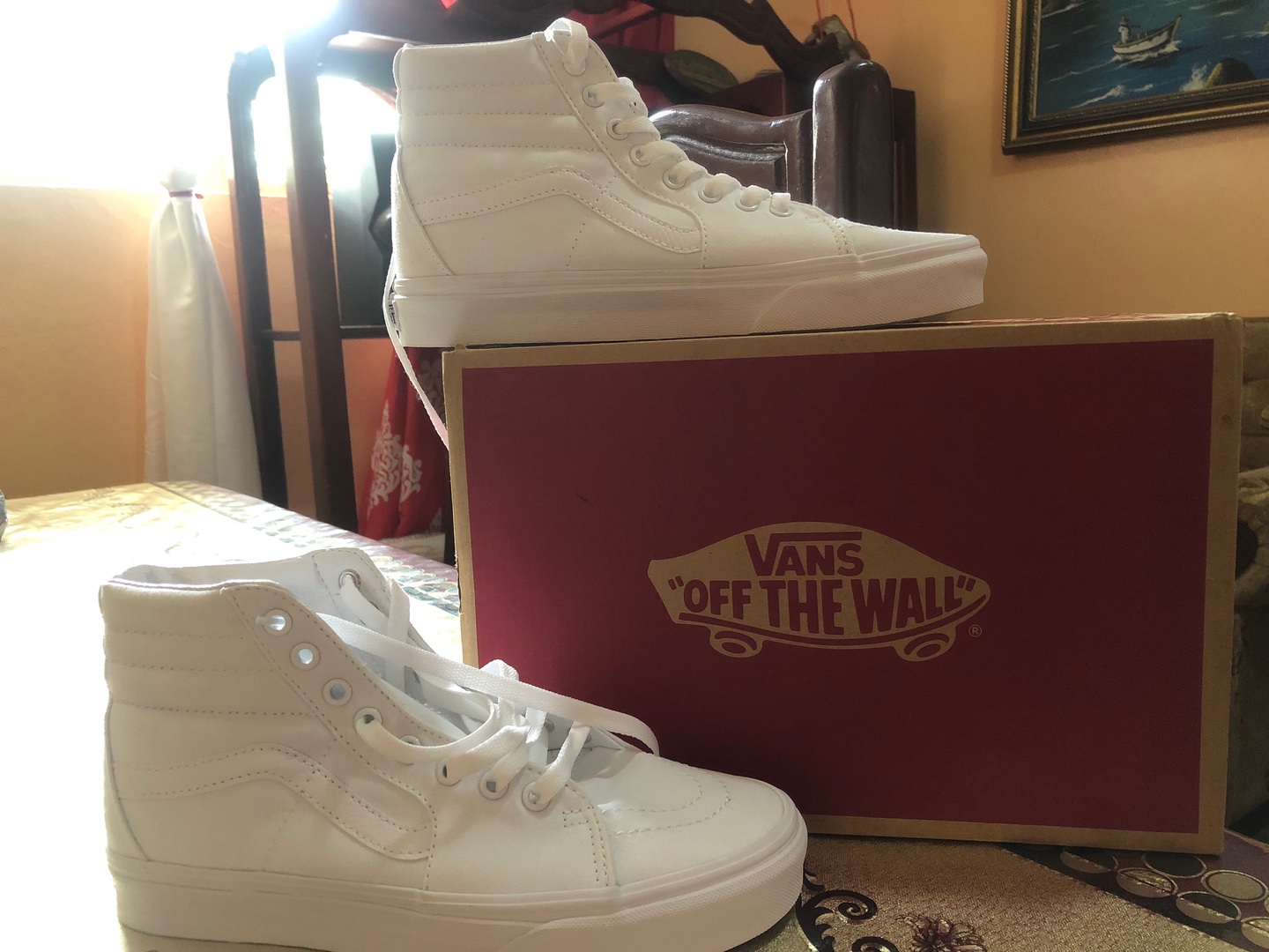 Zapatos vans de mujer white discount