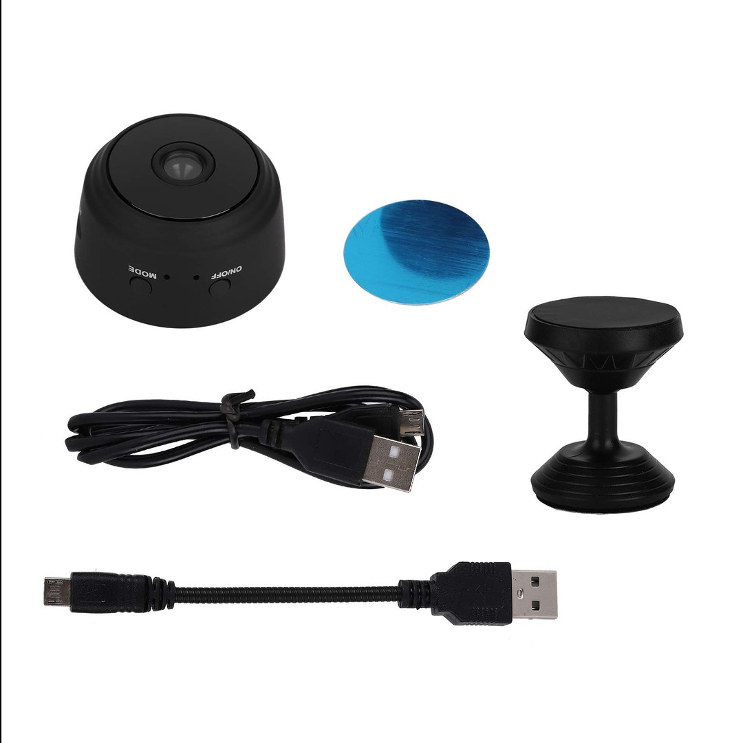 camaras y audio - Mini camara Wifi A9 recargable 1080P 4