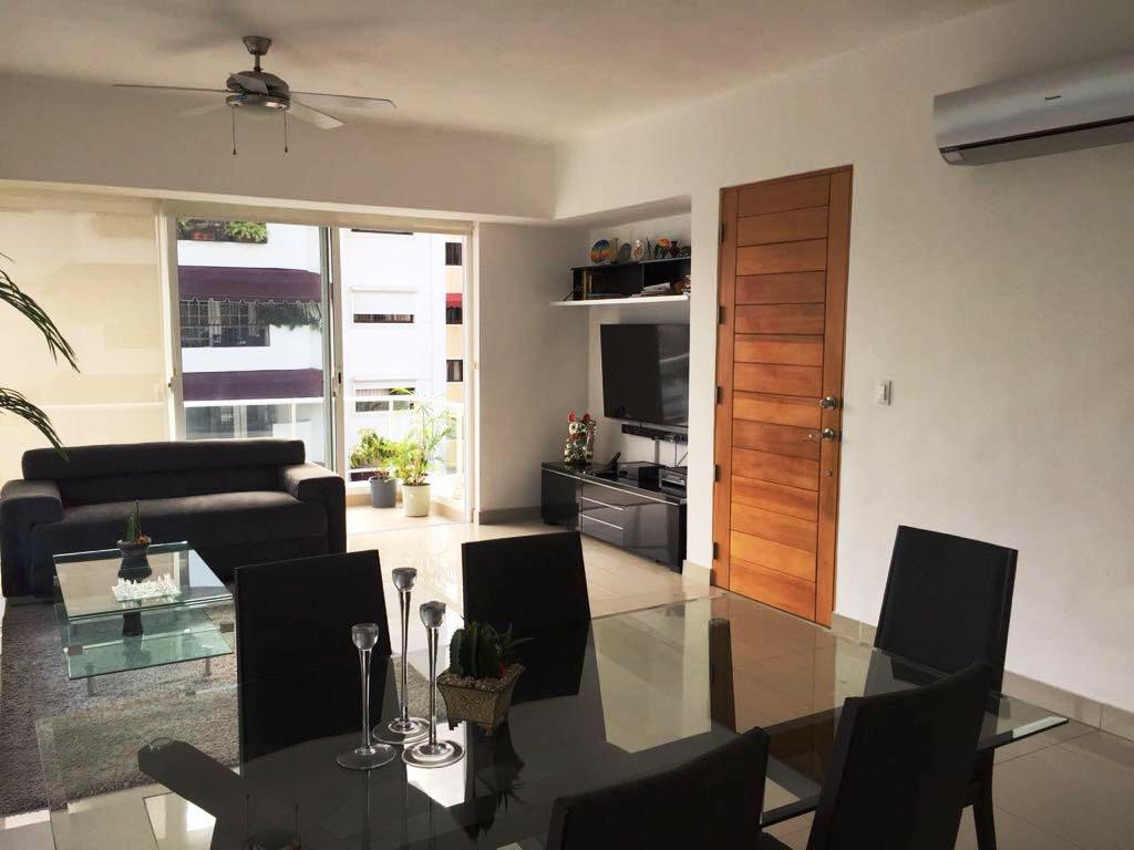 apartamentos - Se alquila, Apartamento 3Hab Amueblado Moderno y Acogedor en Naco 