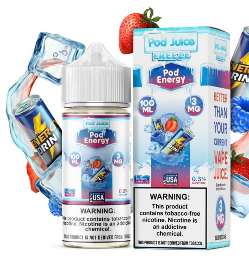 hobby y coleccion - Pod Juice Pod Energy Freeze 100mL LIQUIDO VAPE VAPER 0