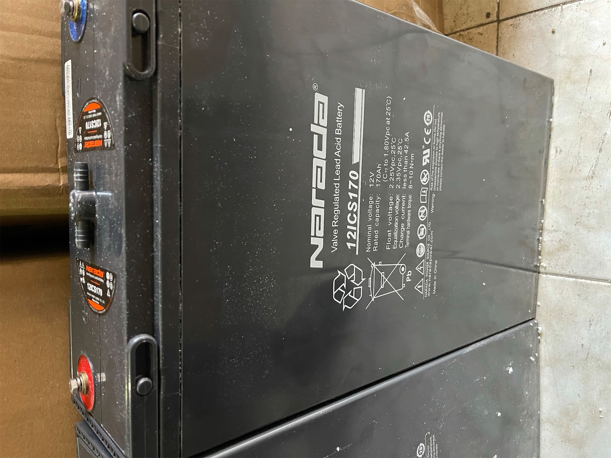 otros electronicos - Batería Narada para UPS ó sistema Solar. 12V 170 Ah 2