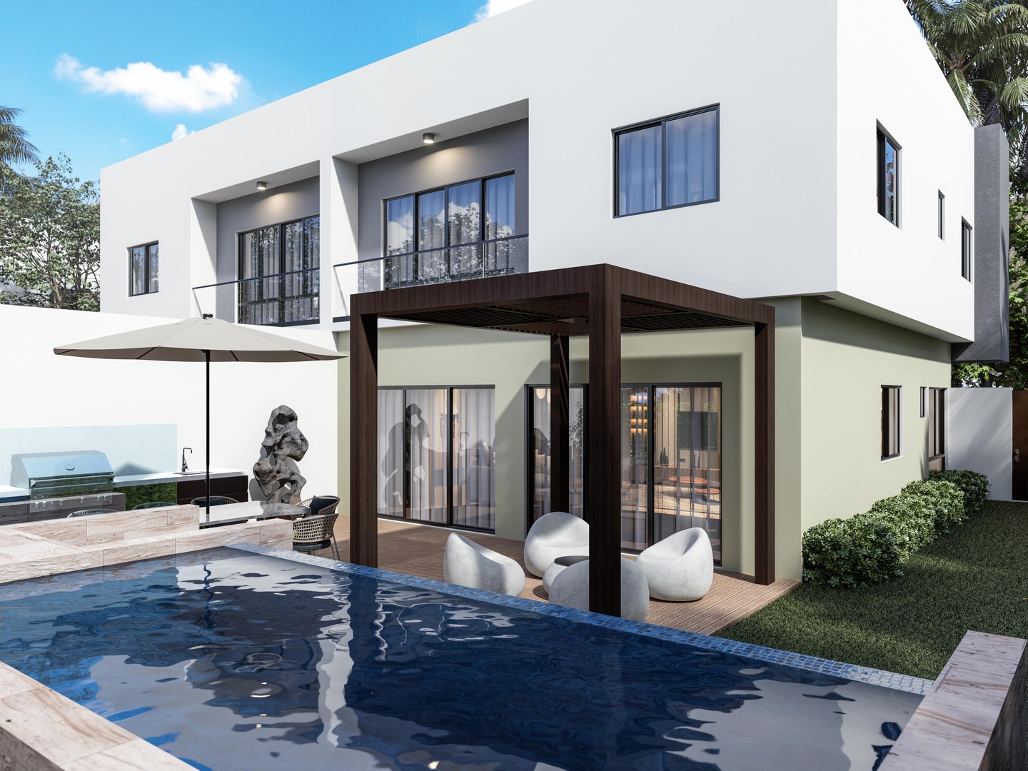 casas - Proyecto de villas en Venta en Bávaro, Punta Cana 1