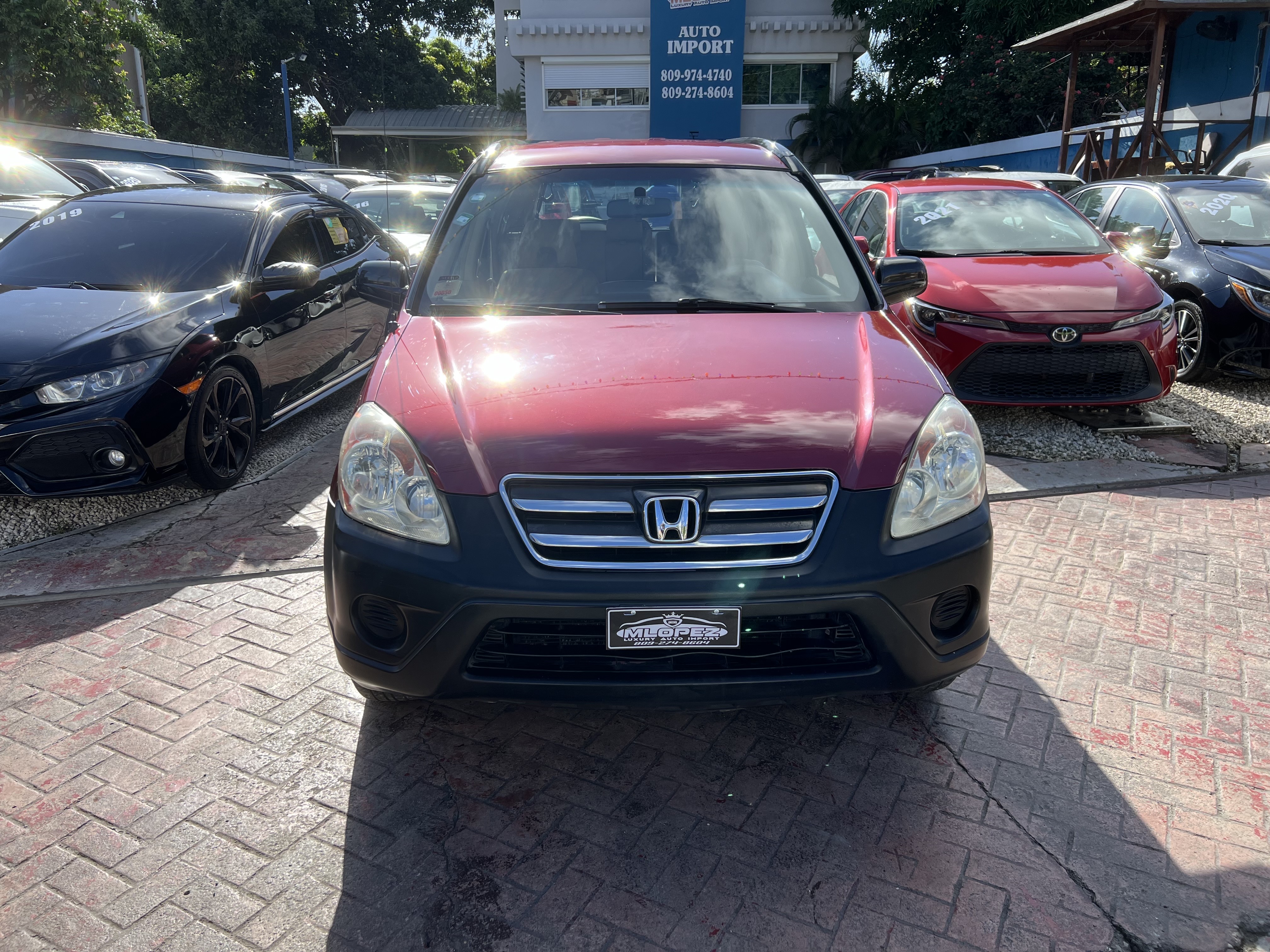 jeepetas y camionetas - Honda CR-V 2006 Roja Lx 1