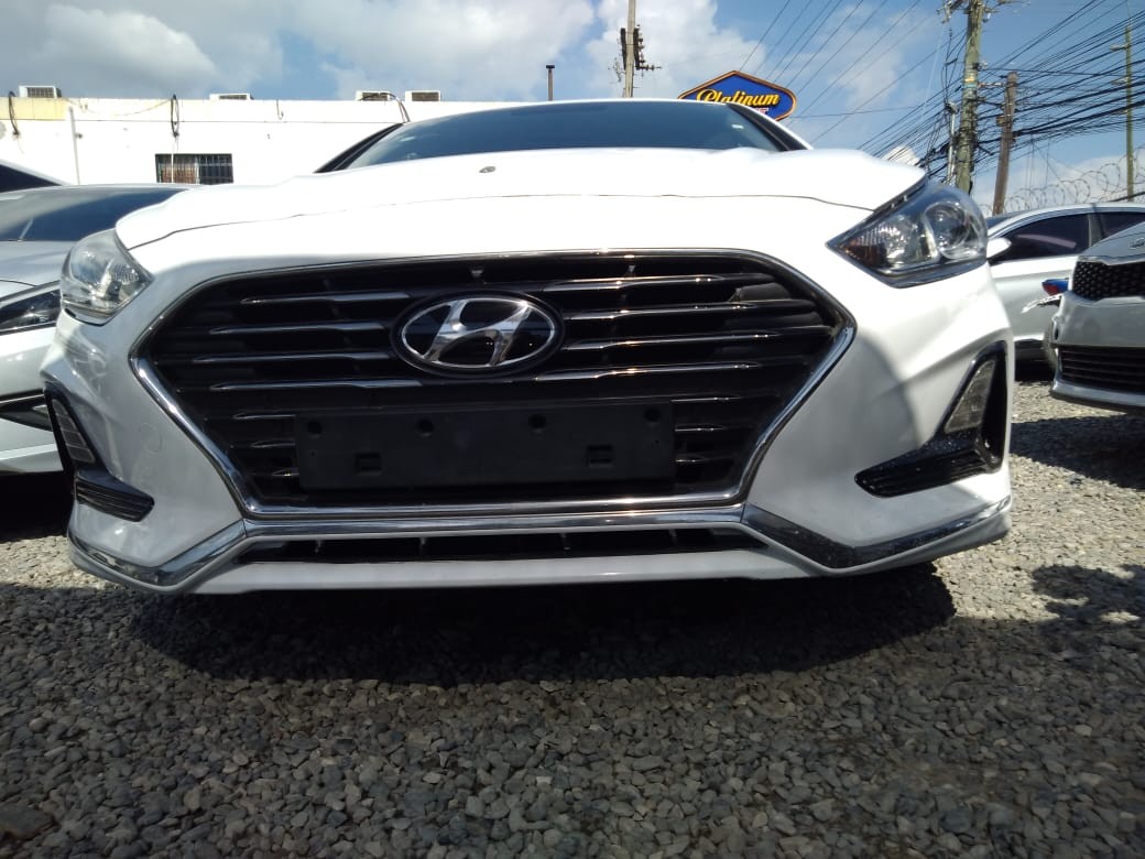 carros - HYUNDAI SONATA NEW RISE 2019 BLANCO