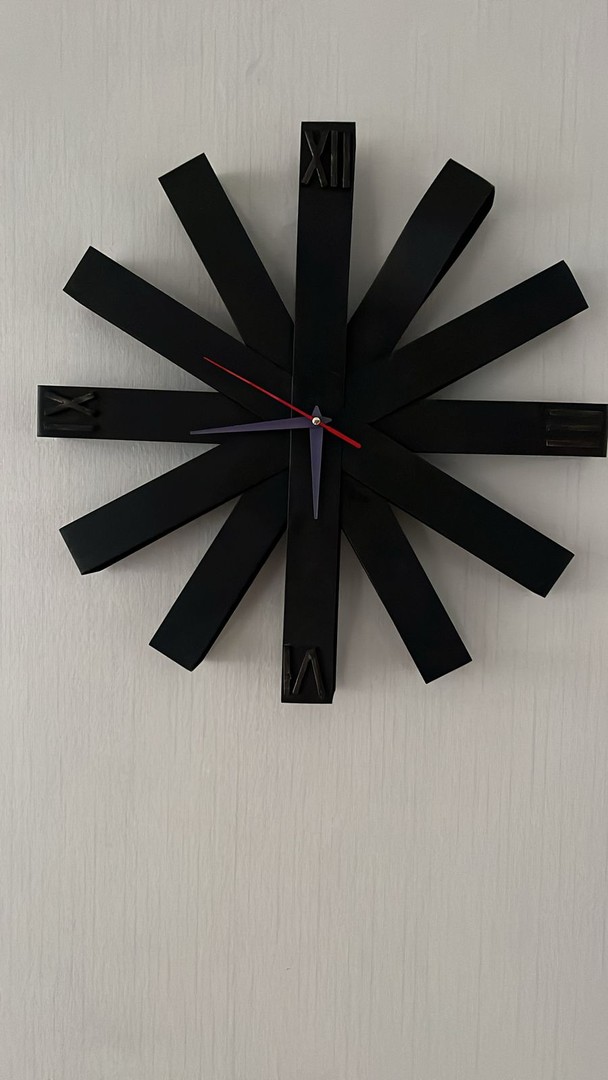 decoración y accesorios - Reloj de hierro