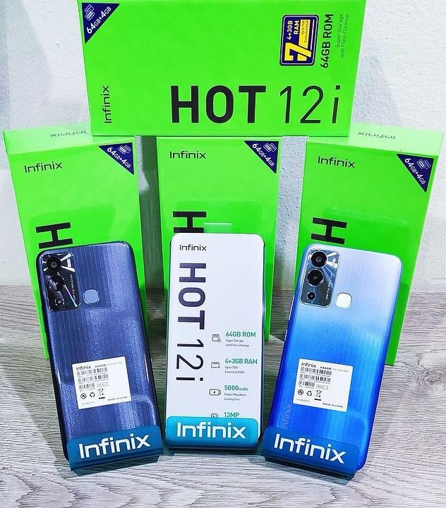 tv - INFINIX HOT 12i 64GB 7GB RAM
