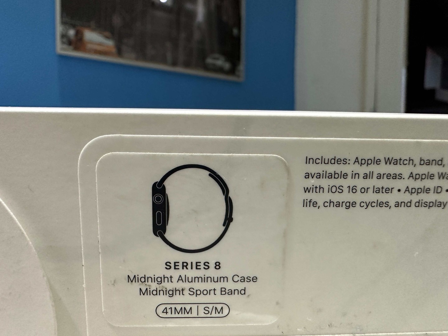 otros electronicos - Vendo Apple Watch Series 8 41mm Midnight Nuevo - GPS , RD$ 23,500 NEG 1