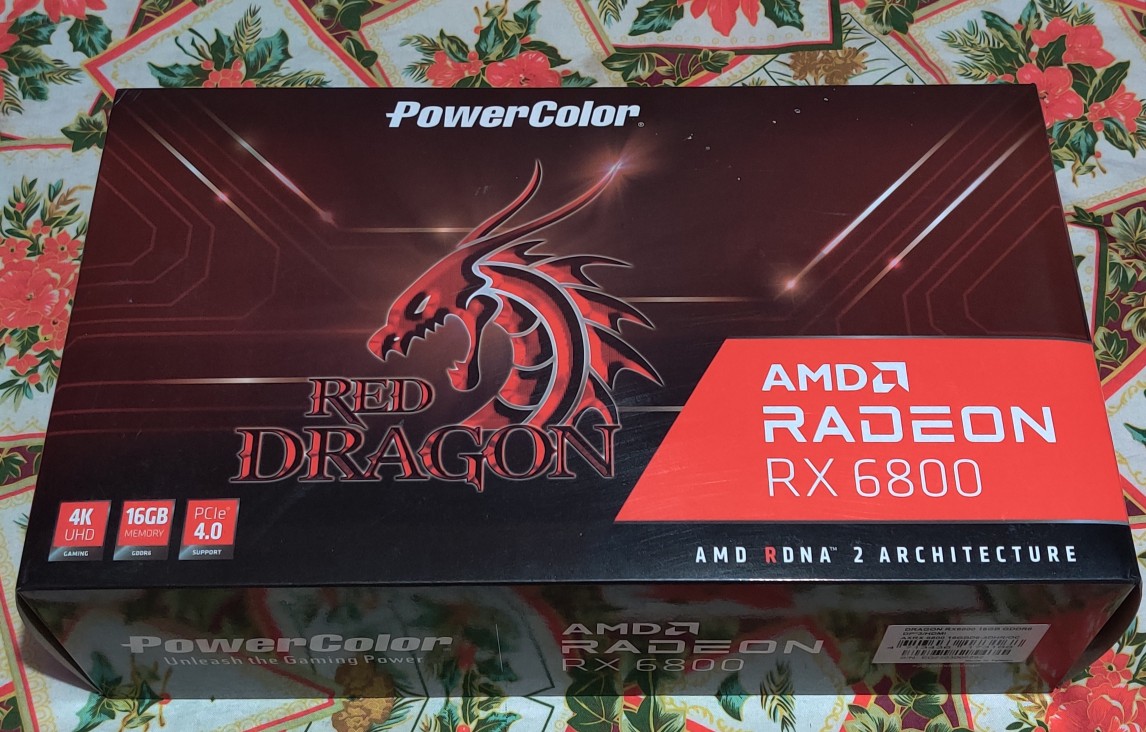 computadoras y laptops - PowerColor RX 6800 16gb ✅Excelentes Condiciones ✅Envío Disponible ✅Garantía