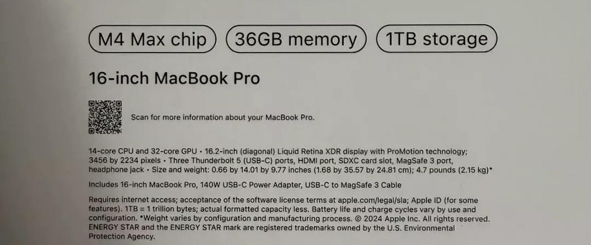 computadoras y laptops - MACBOOK PRO M4 MAX 16" 1TB SSD 36GB RAM 2024 SELLADAS OFERTA‼️ 1