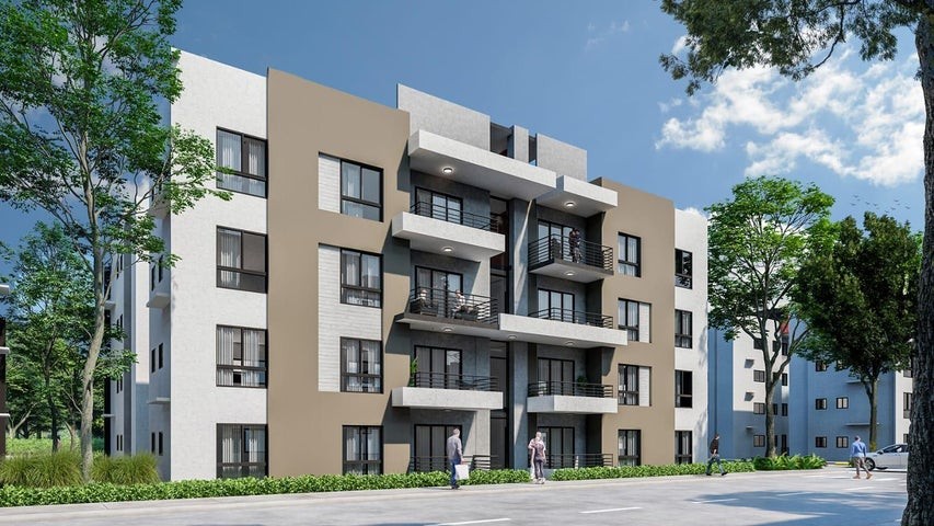 apartamentos - Proyecto en venta Punta Cana  #24-1729 dos dormitorios, áreas sociales.
 7