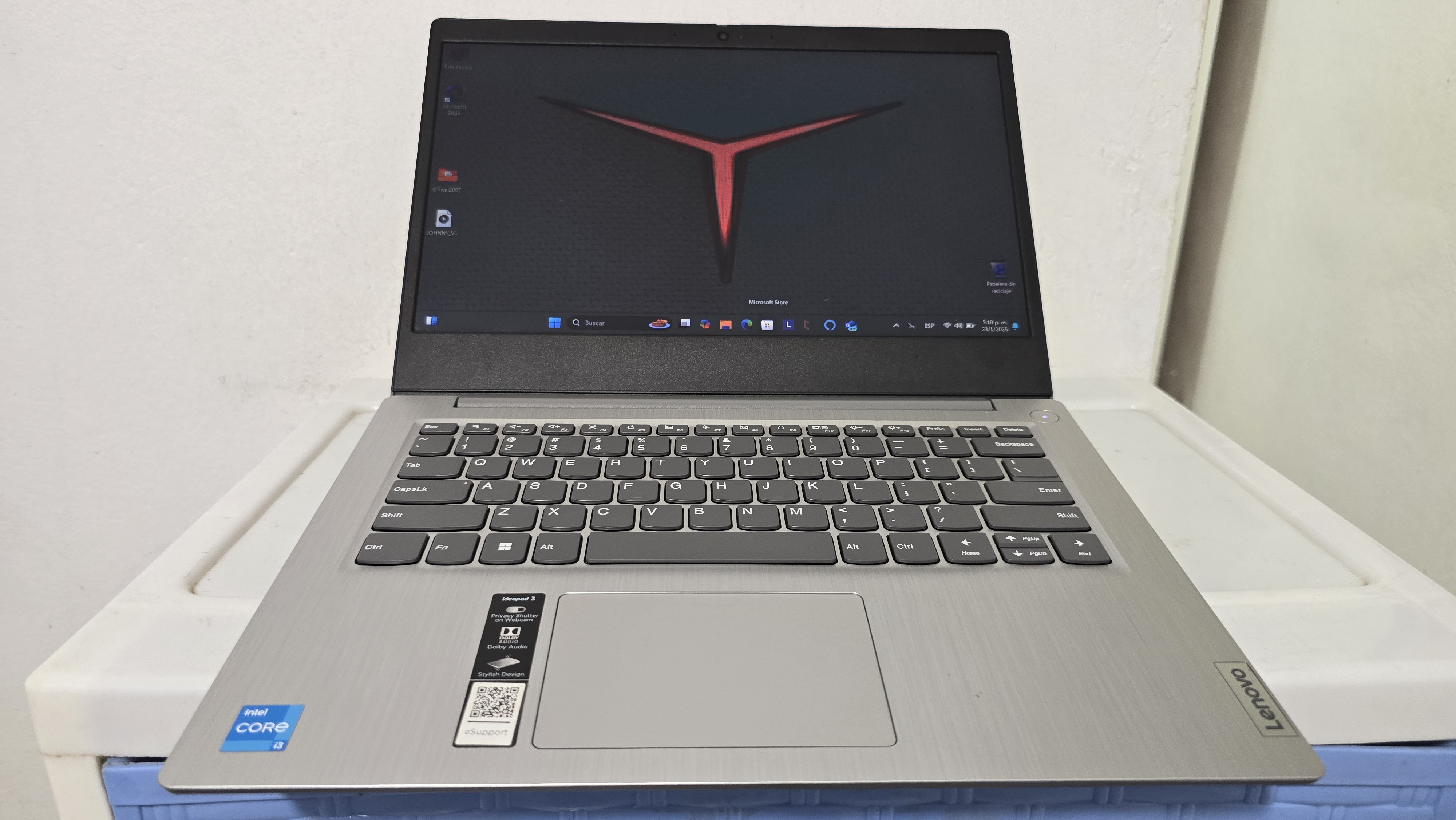 computadoras y laptops - lenovo Slim 14 Pulg Core i3 11th Gen Ram 8gb ddr4 Disco 128gb SSD Wifi hdmi 