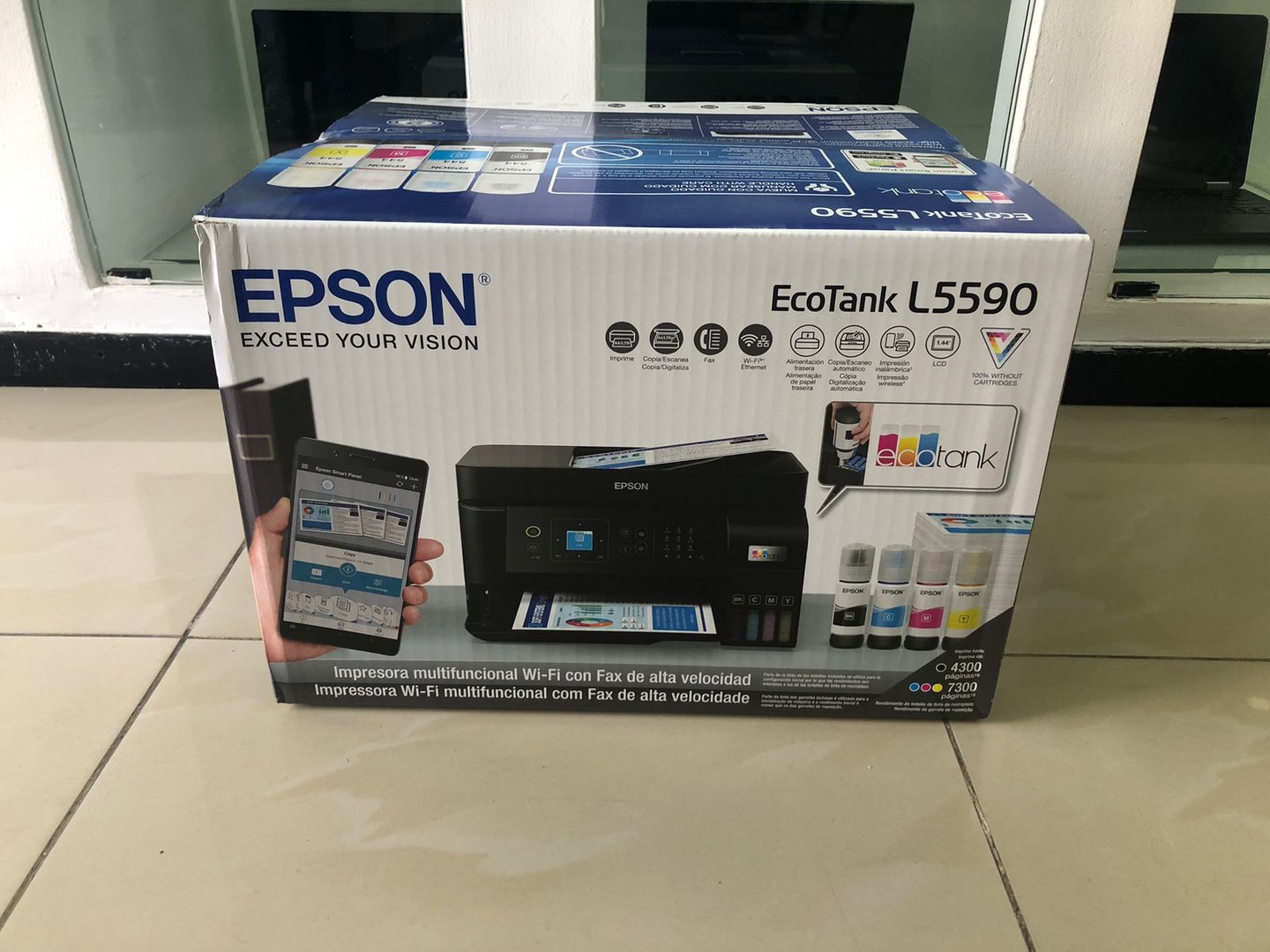 impresoras y scanners - OFERTA Impresora Epson L5590 a WIFI y USB, Multifuncional con bandeja ADF