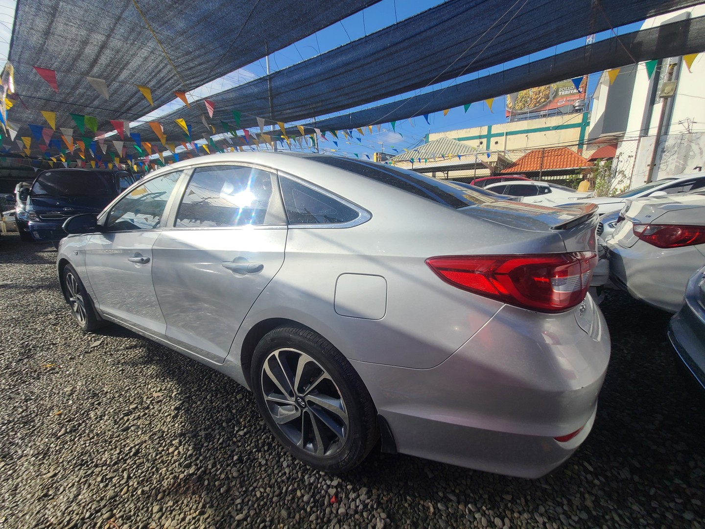 carros - HYUNDAI SONATA NEW RISE 2019 GRIS 6