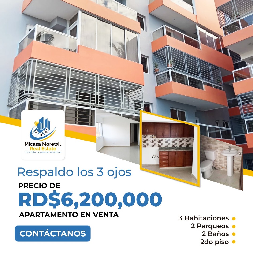 apartamentos - Bello Apart. Buen Precio Respaldo Los 3 ojos.