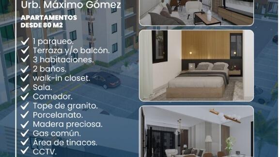 apartamentos - Venta de Proyecto Urbanizacion Maximo Gomez  4