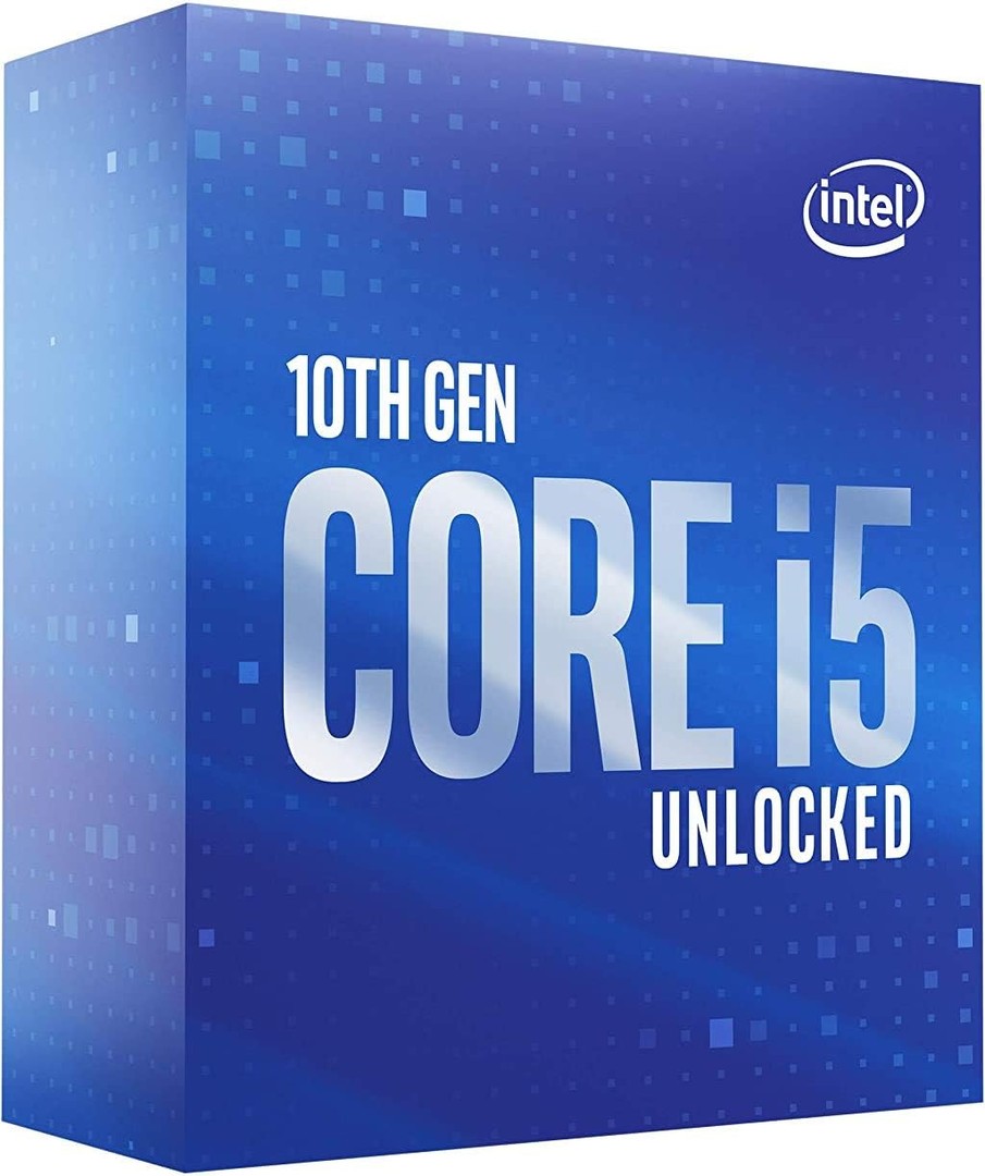 computadoras y laptops - Procesador Intel Core I5-10600K 4.1 GHZ 6 Nucleos LGA 1200 NO TRAE ABANICO 65W 1