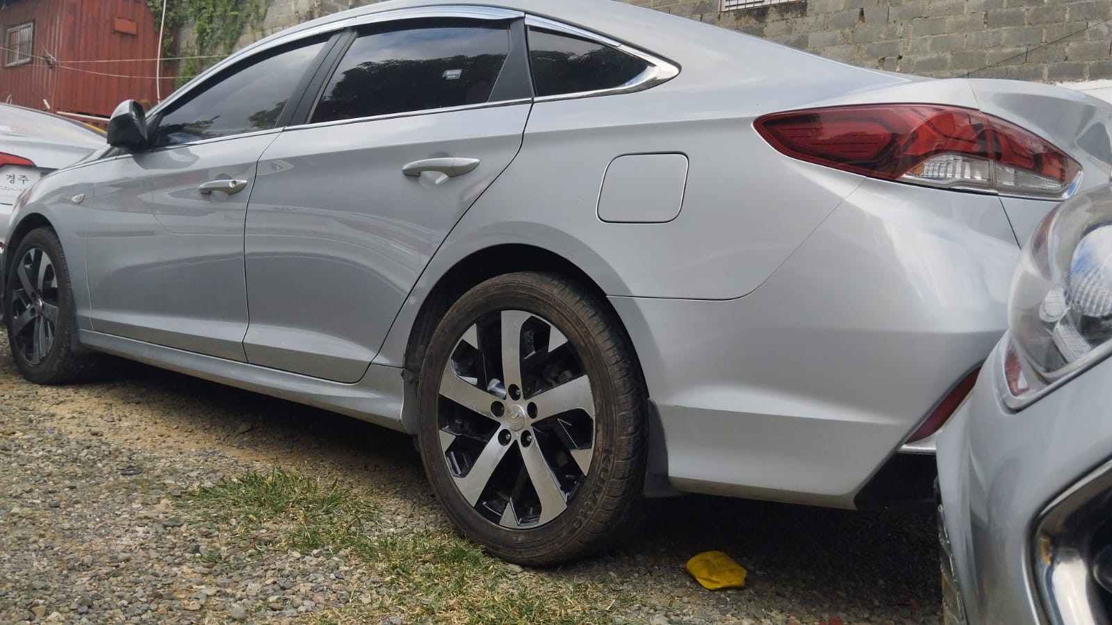 carros - HYUNDAI SONATA NEW RISE 2018 GRIS 4