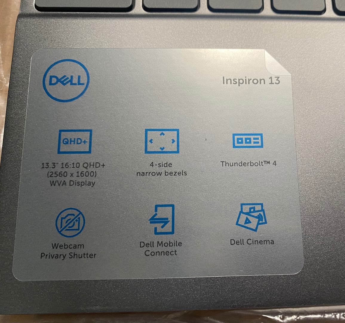 computadoras y laptops - Laptop Dell inspiron de 13.3 pulgadas 512gb y 16 de RAM  3