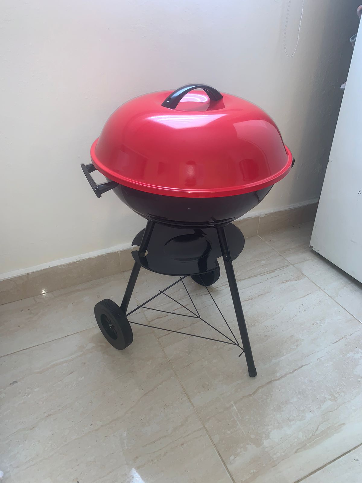 herramientas, jardines y exterior - Bbq clasica con ruedas 