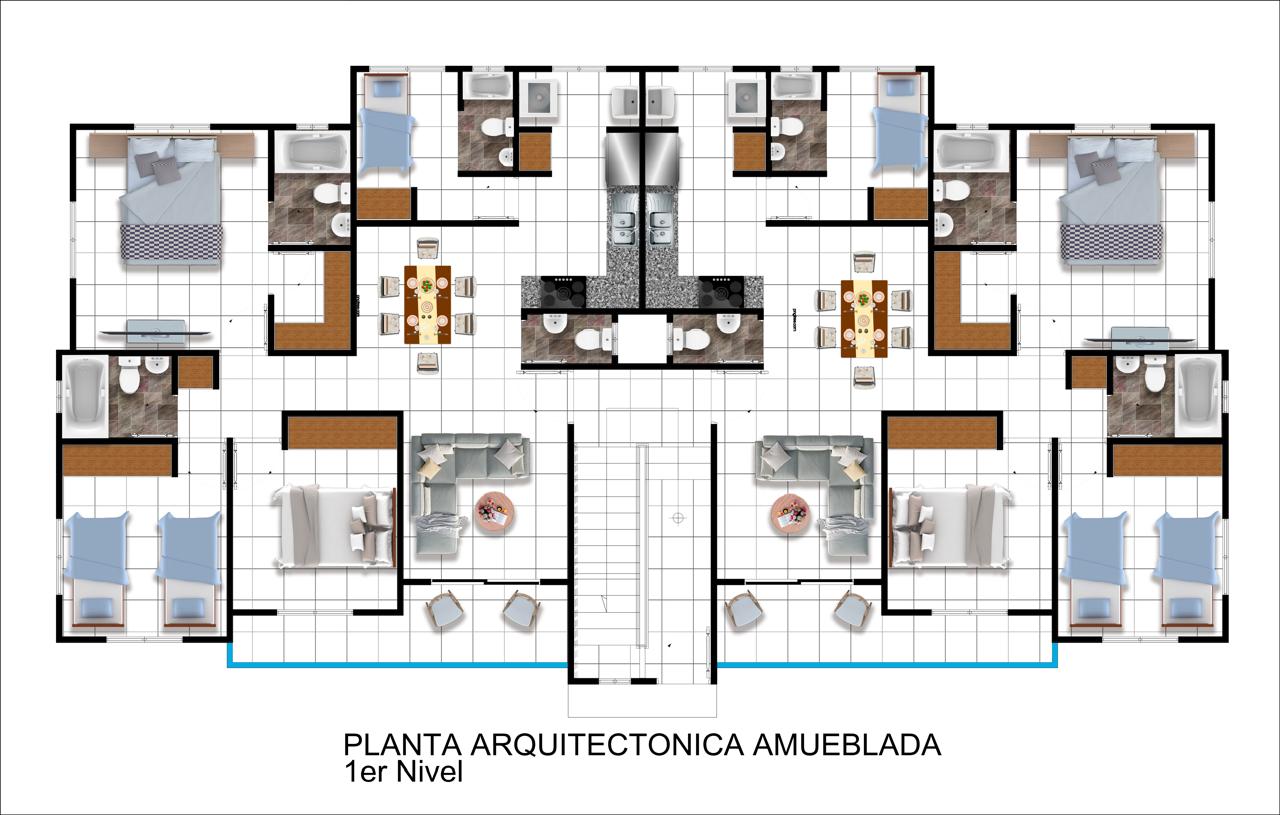 apartamentos - Apartamentos en plano, Charles con San Isidro 8