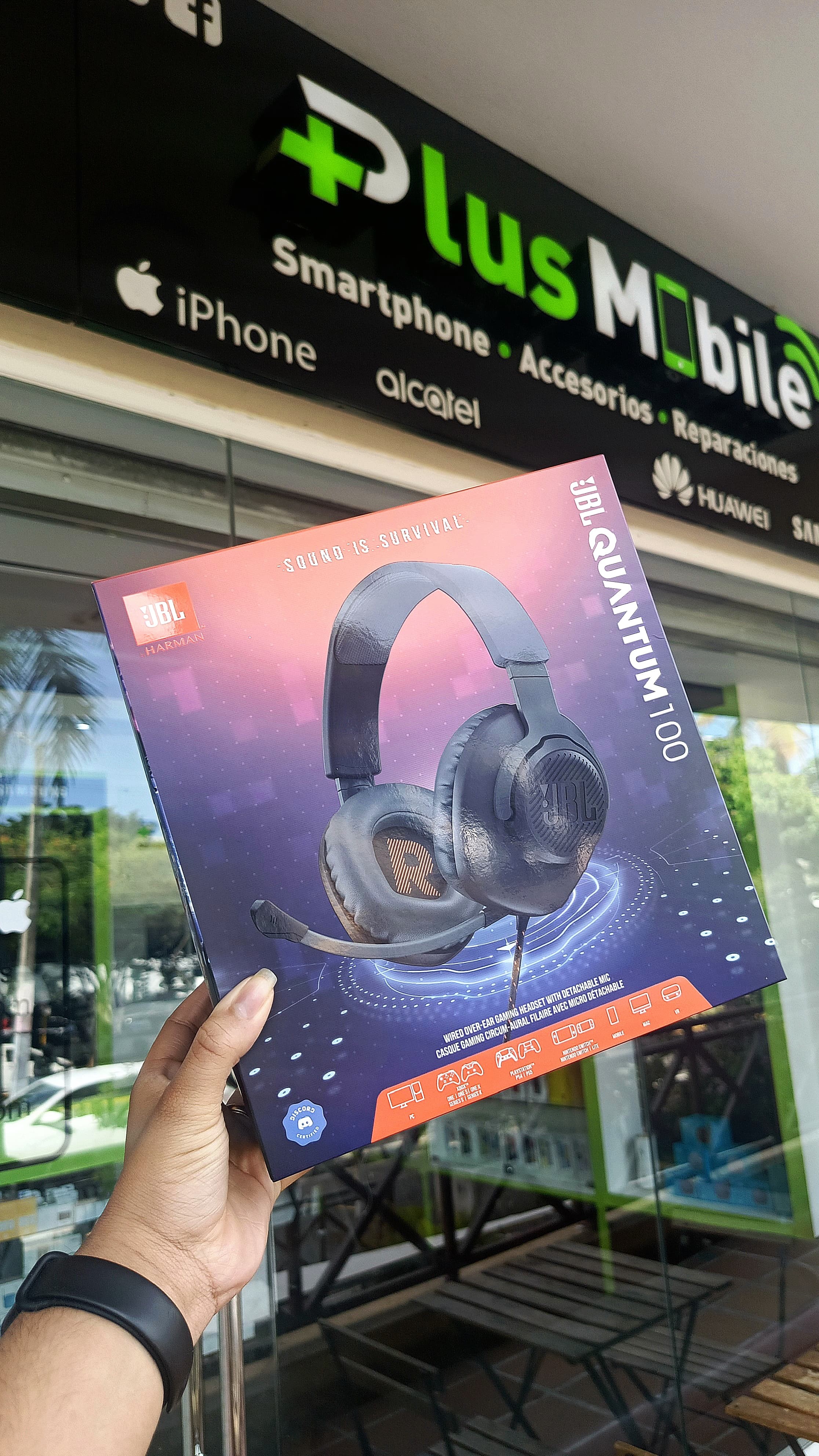 camaras y audio - Audifonos JBL Gaming Q100