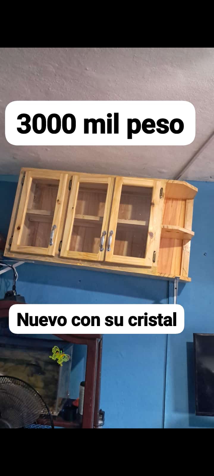 cocina - gabinete de 3 puertas nuevo 3,000 
