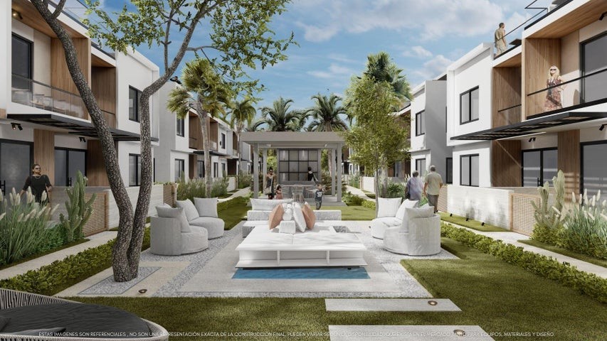 apartamentos - Proyecto en venta Punta Cana #23-2267 dos dormitorios, balcón, piscina, jacuzzi. 6