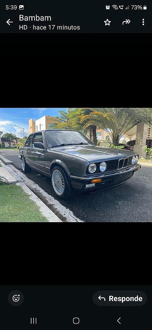 carros -  Vendo BMW 323i E30 año 1984