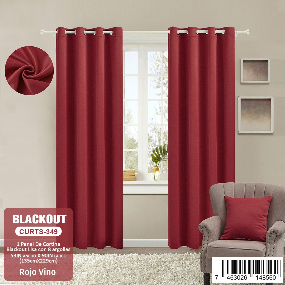 decoración y accesorios - CORTINAS BLACKOUT 2