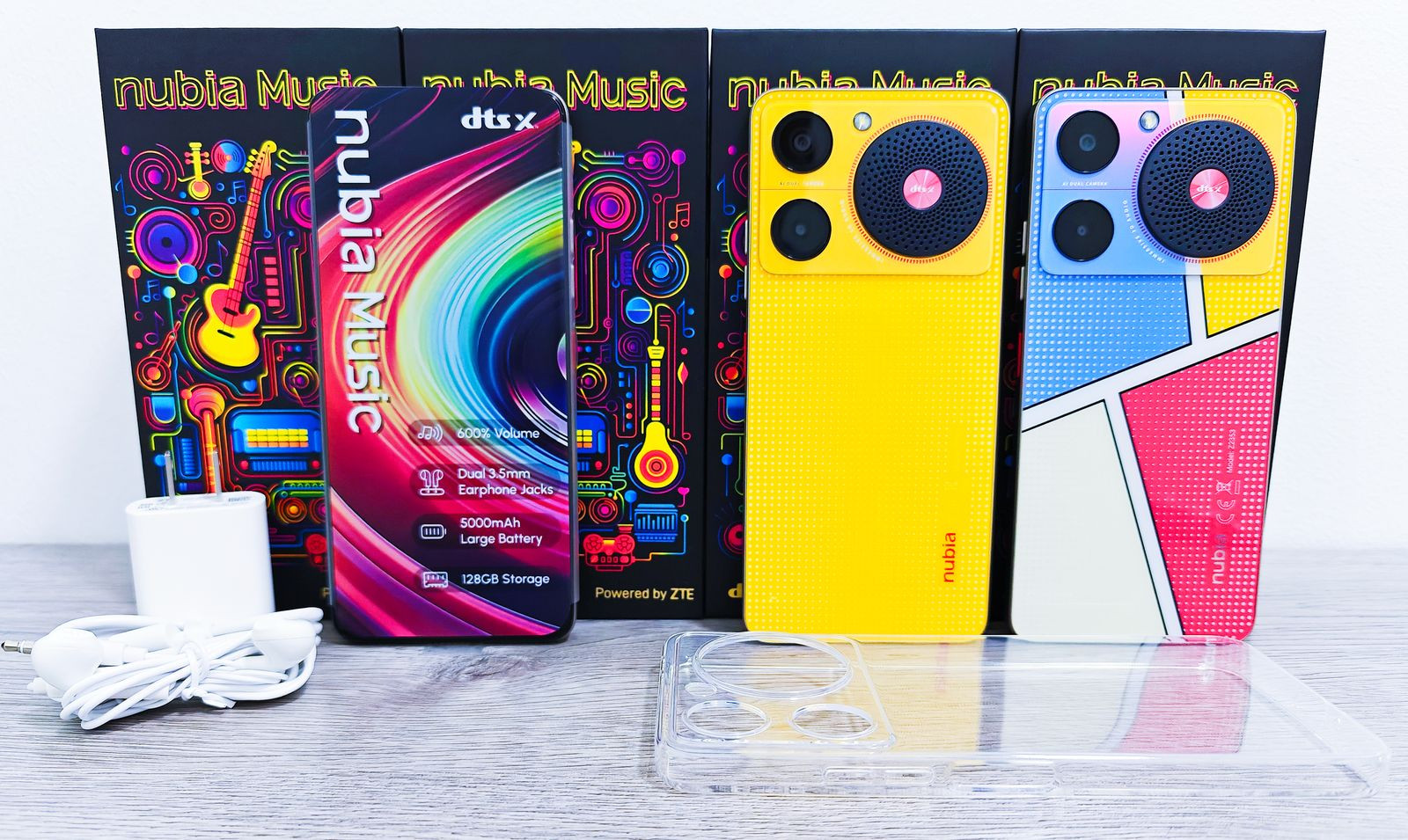 tv - ZTE NUBIA MUSIC DE 128GB NUEVO DE CAJA #DESBLOQUEADO 