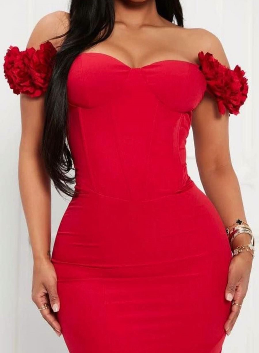 ropa para mujer - Vestido rojo Small