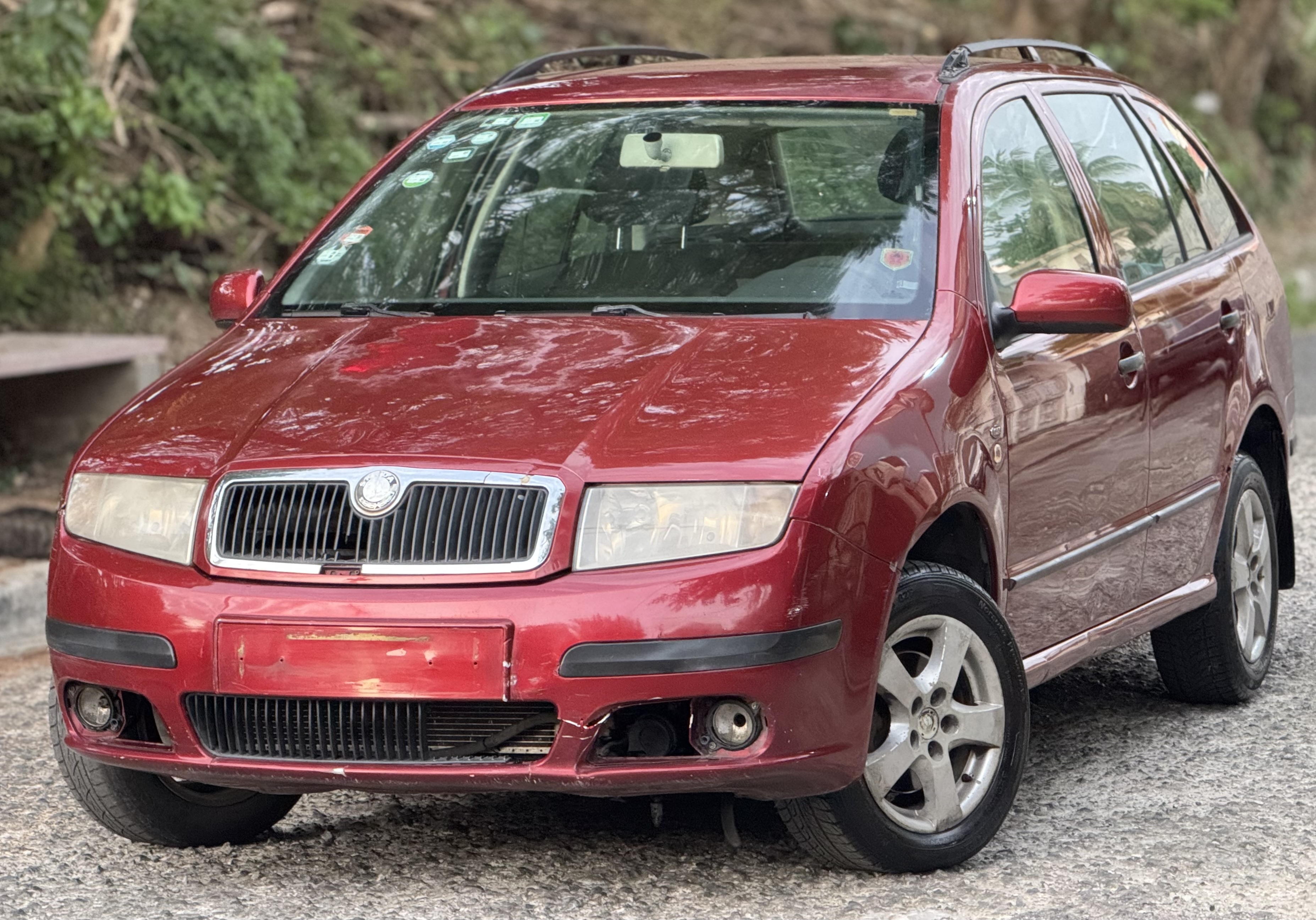carros - Skoda Fabia 2007 gasolina y automático precio$199,000