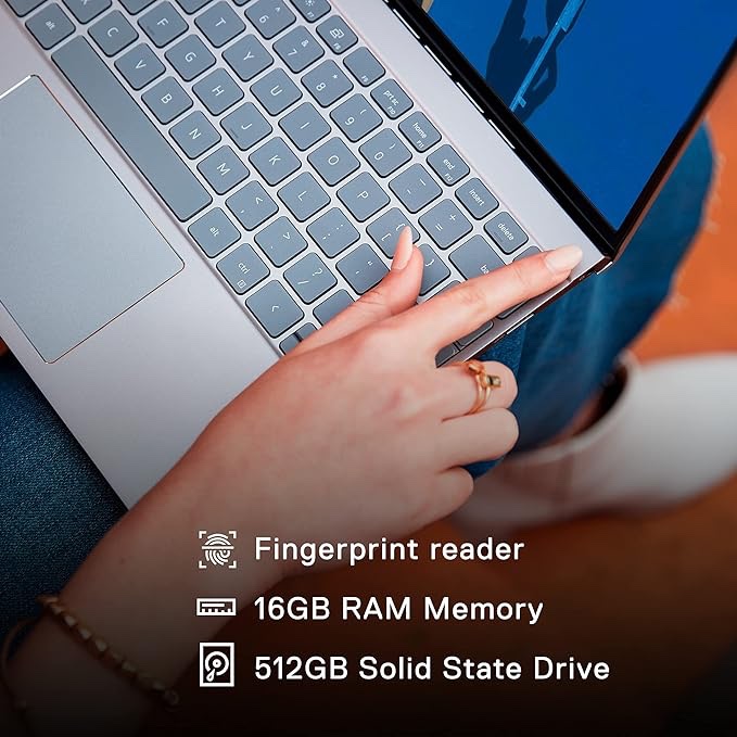 computadoras y laptops - Laptop Dell inspiron de 13.3 pulgadas 512gb y 16 de RAM  1