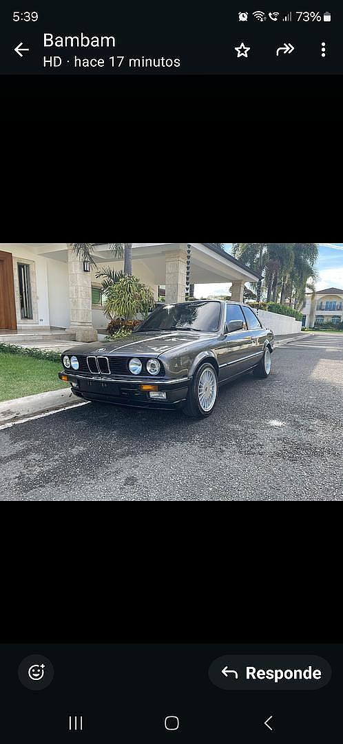 carros -  Vendo BMW 323i E30 año 1984 1