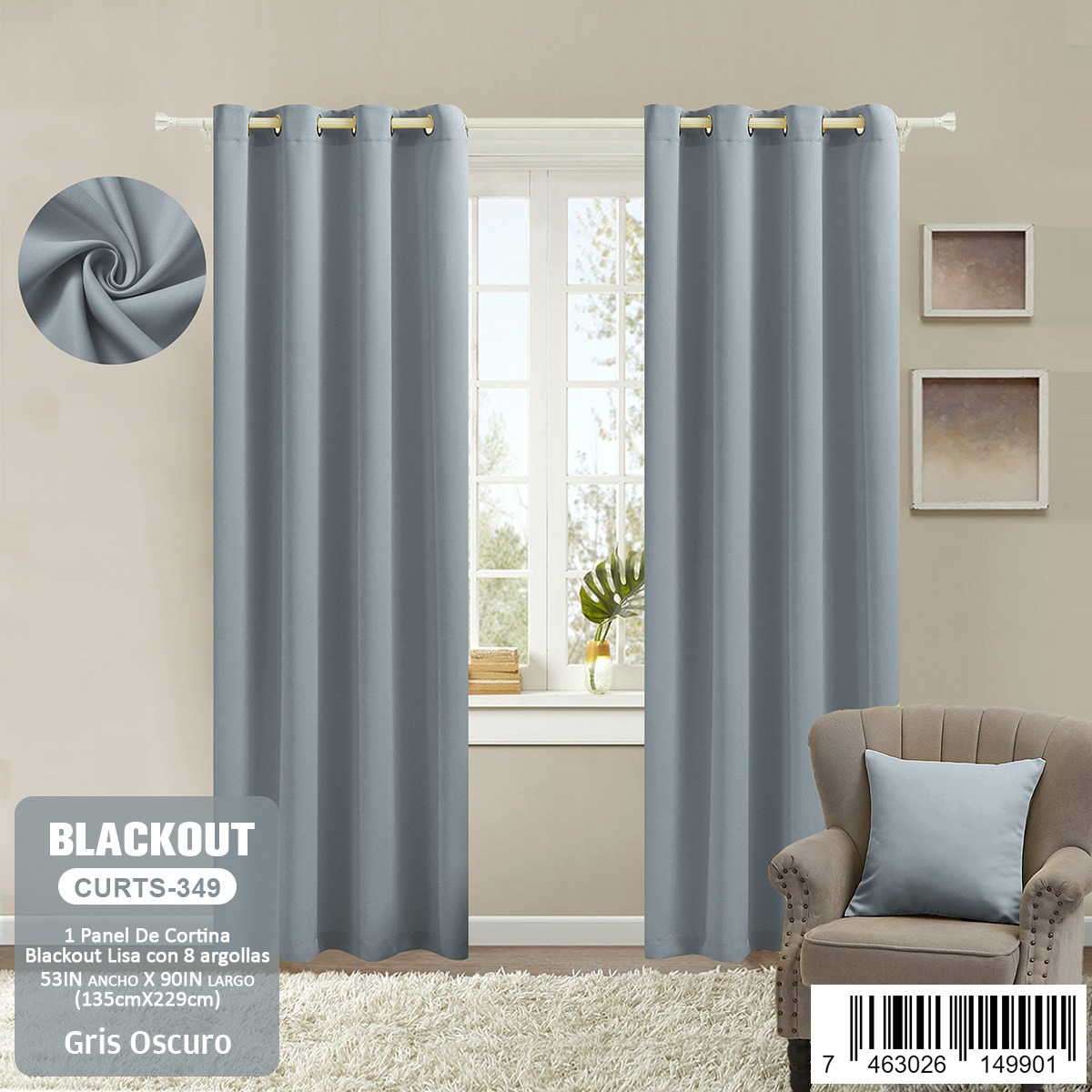 decoración y accesorios - CORTINAS BLACKOUT 3