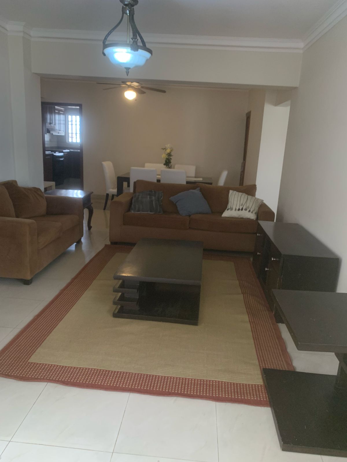 apartamentos - RENTO APARTAMENTO AMUEBLADO Y SIN AMUEBLAR EN EVARISTO MORALES  1