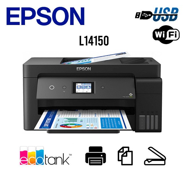 impresoras y scanners - Impresora A3+ Epson L14150 Multifunción Wifi Nueva 4