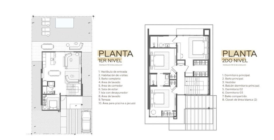 casas - Proyecto en venta Punta Cana #24-94 cuatro dormitorios, 2.5 baños, jardín priva
 4